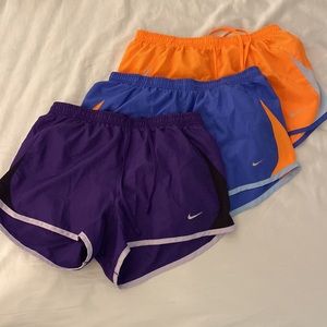 NIKE Shorts (Set of 3) in SMALL